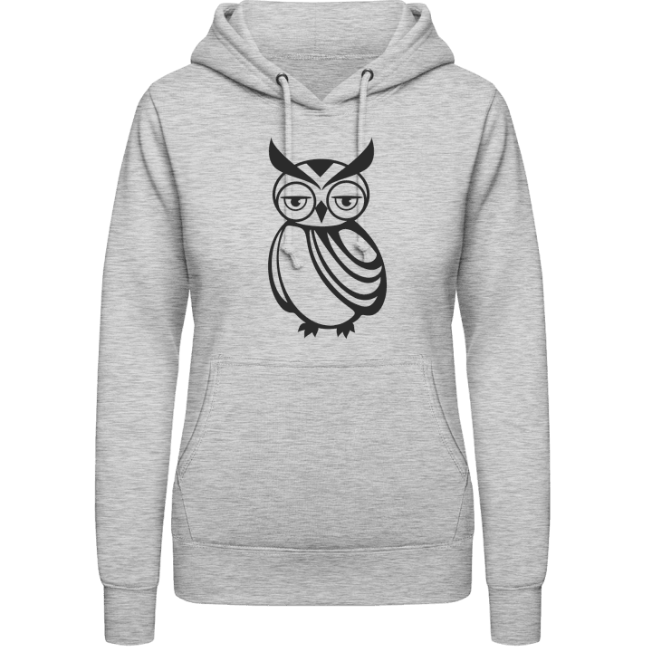 Sad Owl Hoodie för kvinnor 0 image