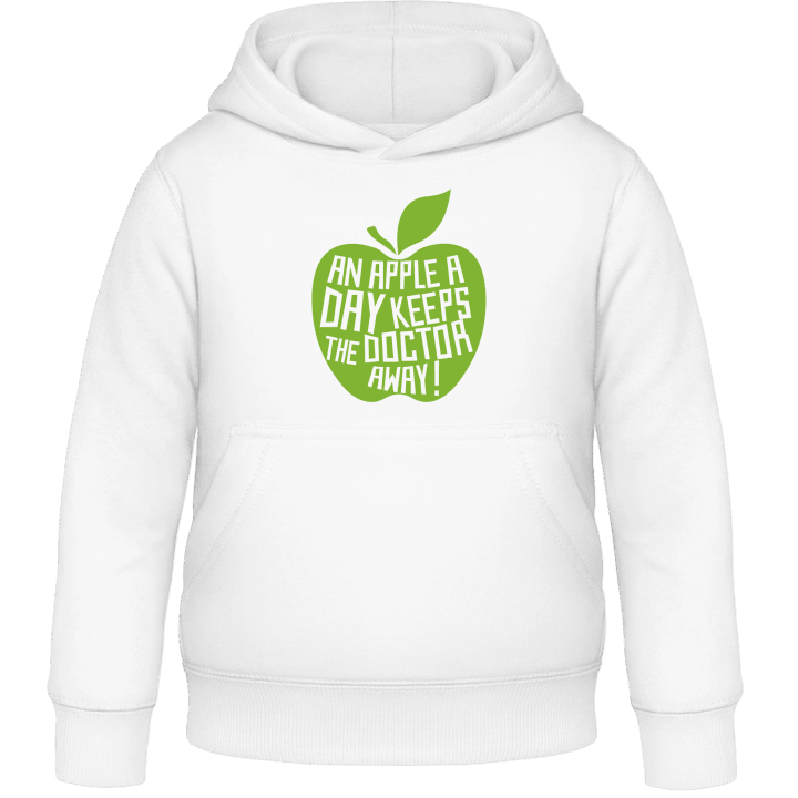 An Apple A Day Keeps The Doctor Away Sweat à capuche pour enfants contain pic