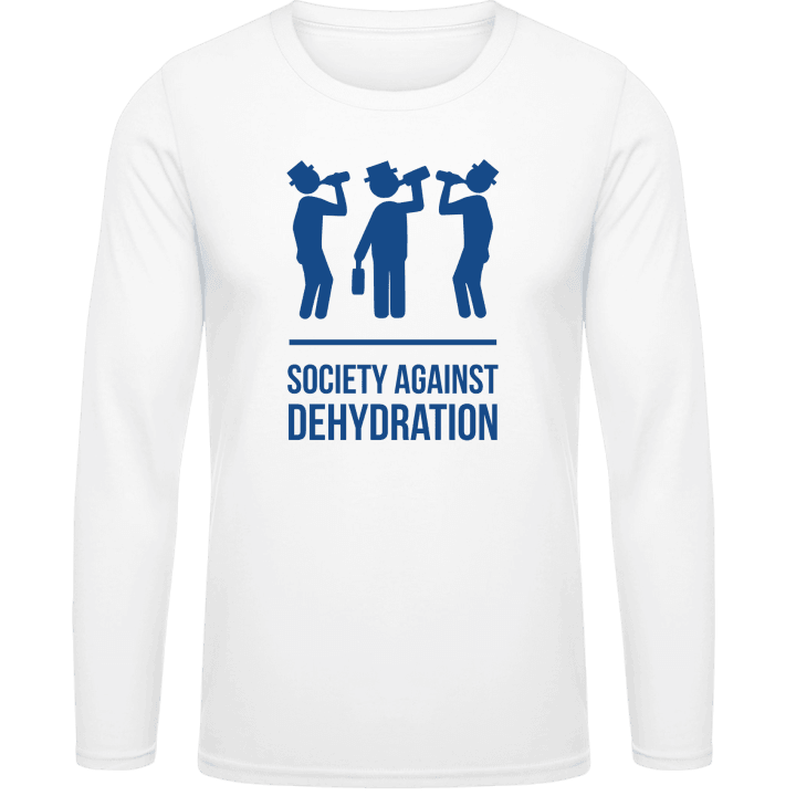 Society Against Dehydration Langarmshirt contain pic