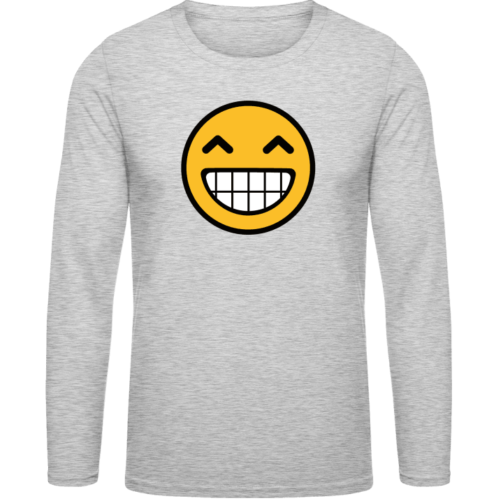 Smiley Emoticon Shirt met lange mouwen contain pic