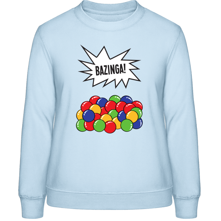 Bazinga Balls Frauen Sweatshirt 0 image