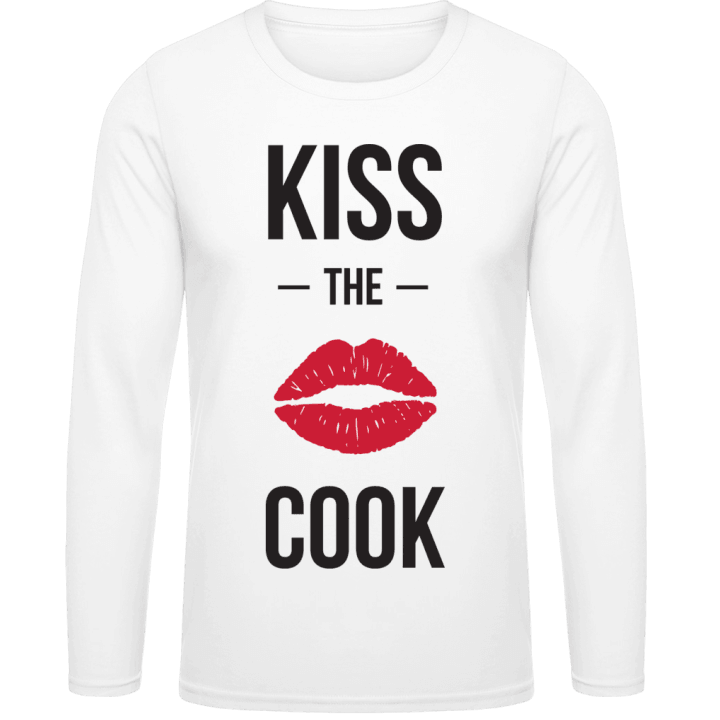 Kiss The Cook Long Sleeve Shirt contain pic