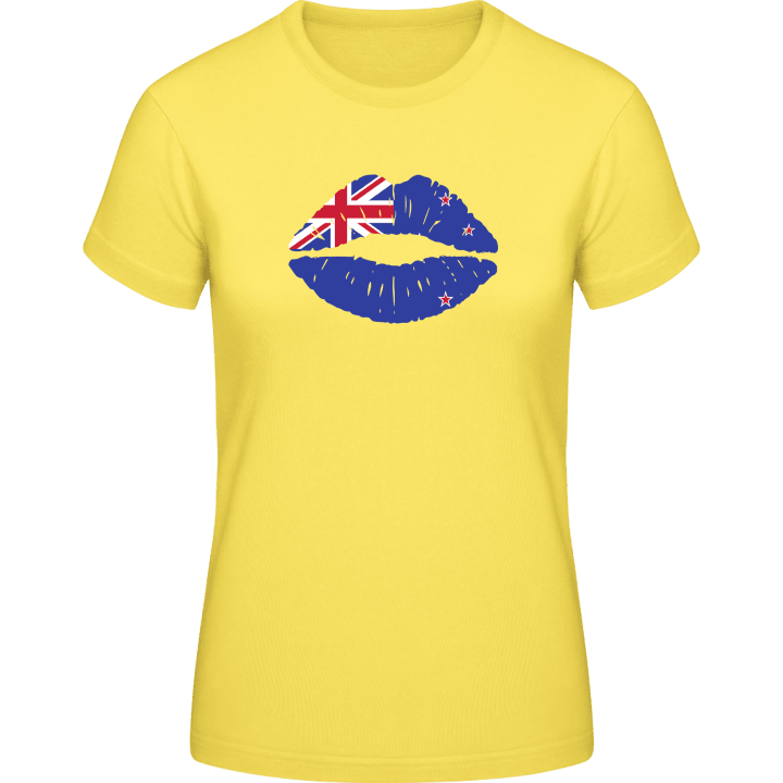New Zeeland Kiss Flag Frauen T-Shirt 0 image