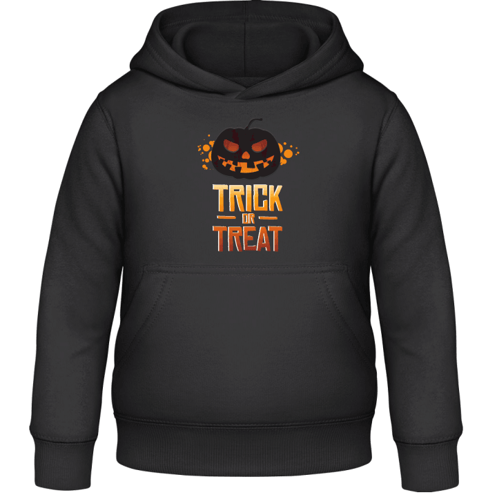 Black Pumpkin Trick Or Treat Kinder Kapuzenpulli 0 image