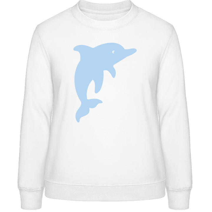 Dolphin Illustration Women Sweatshirt 0 image