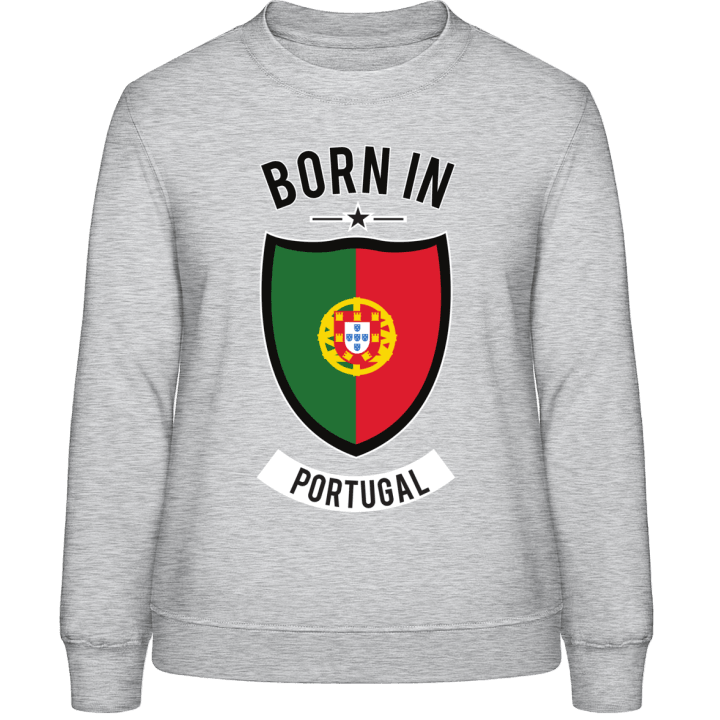 Born in Portugal Sweatshirt för kvinnor contain pic