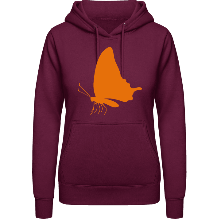 Butterfly Side View Vrouwen Hoodie 0 image