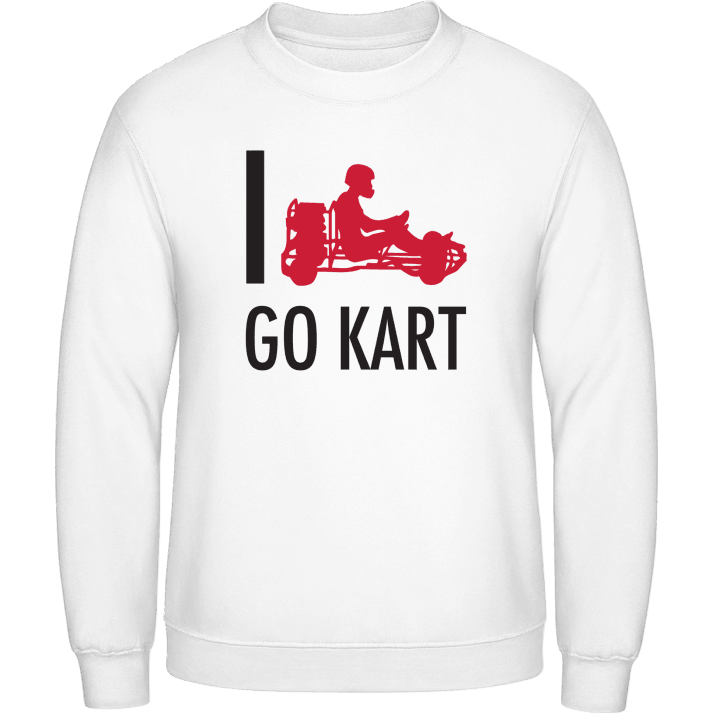 I Love Go Kart Sweatshirt contain pic