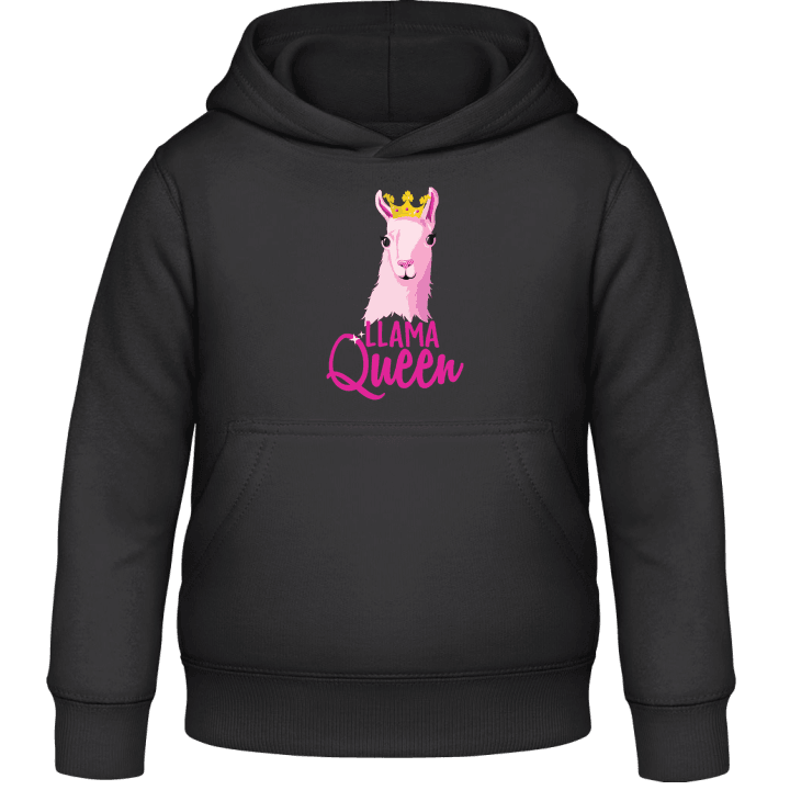 Llama Queen Kids Hoodie 0 image