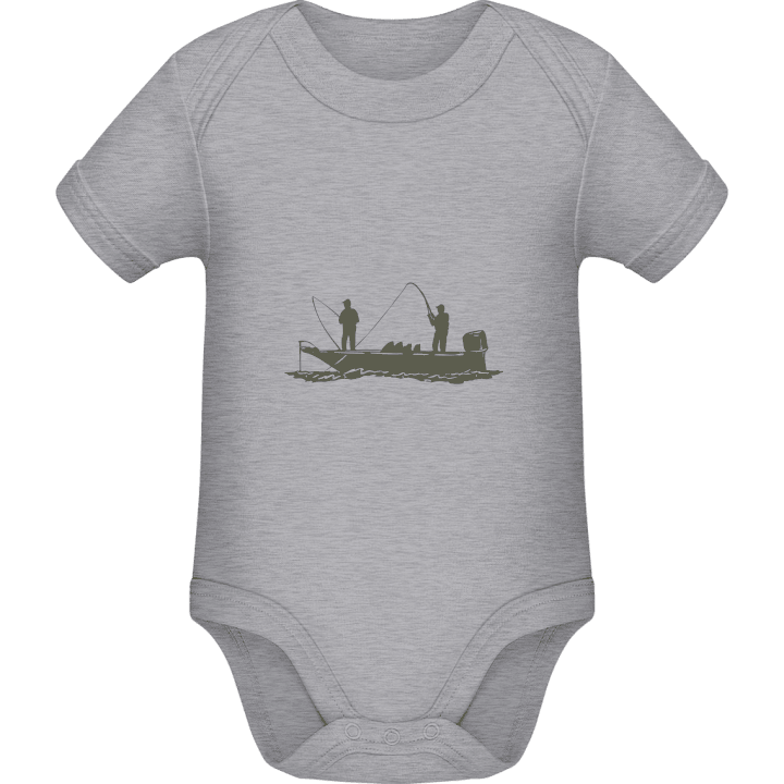 Fishing in a Boat Baby Romper contain pic