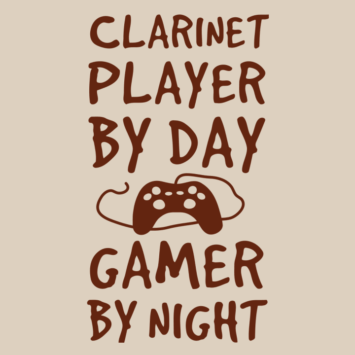 Clarinet Player By Day Gamer By Night Huvtröja 0 image