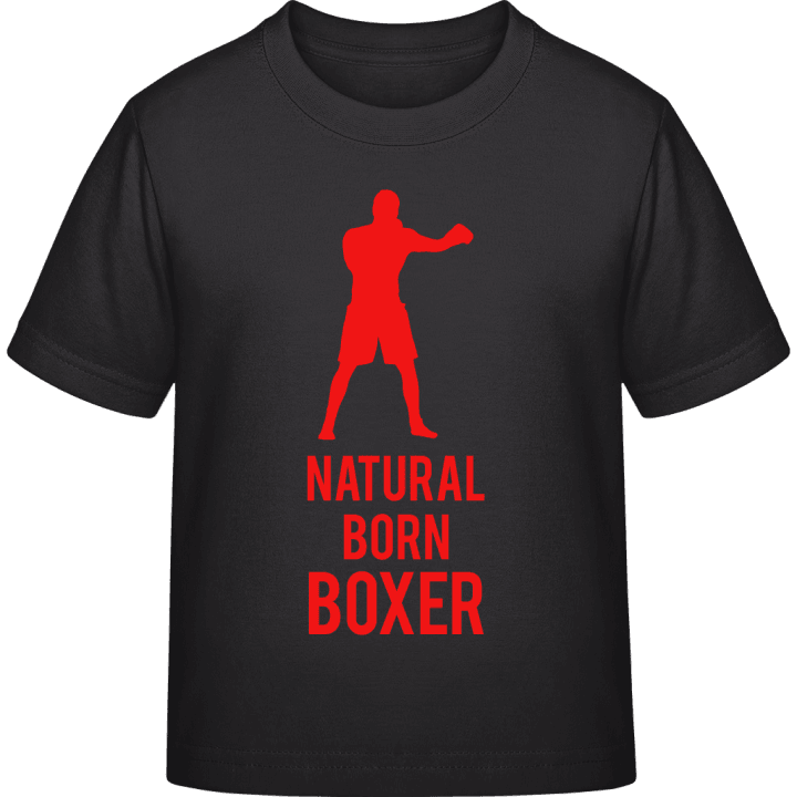 Natural Born Boxer T-shirt pour enfants contain pic