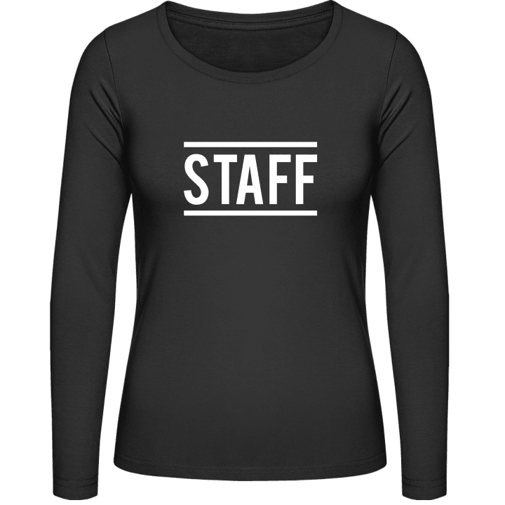 Staff Vrouwen Lange Mouw Shirt contain pic