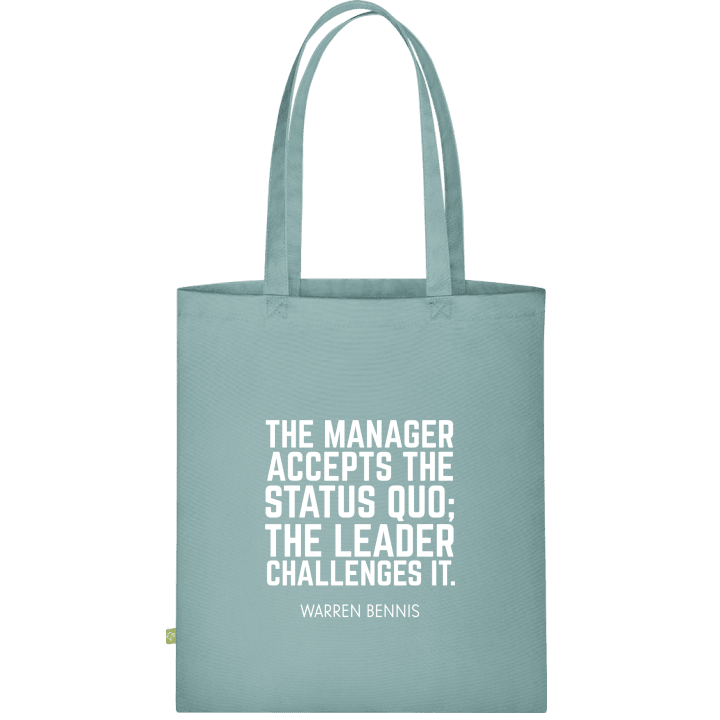 The Manager Accepts The Status Quo Stofftasche 0 image