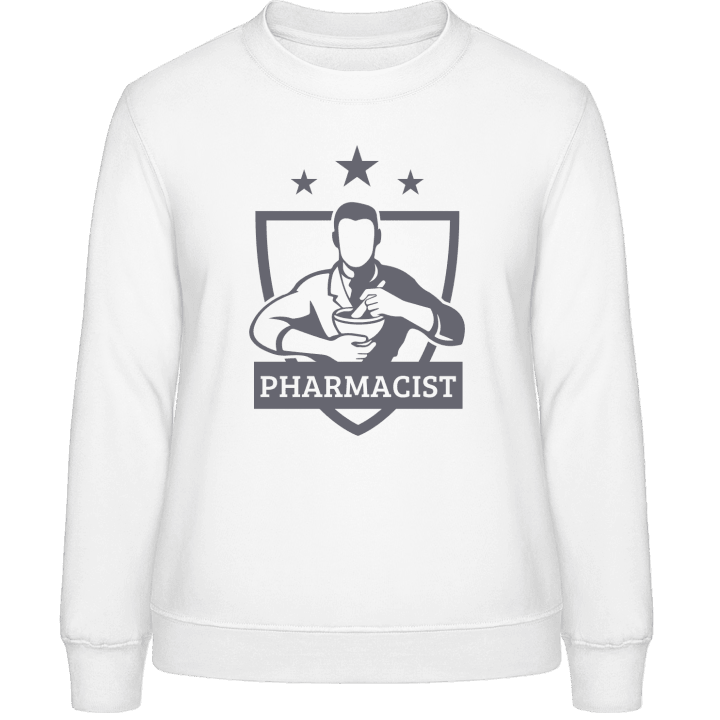 Pharmacist Coat Of Arms Sweat-shirt pour femme contain pic