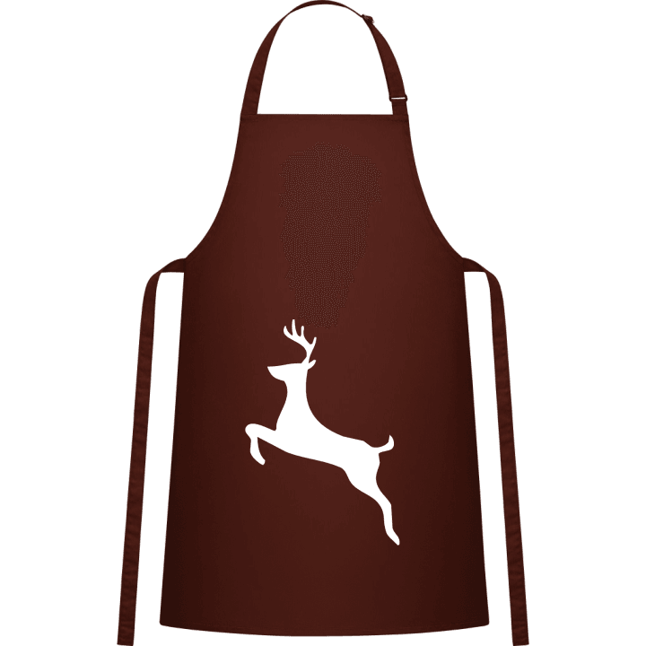 Deer Jumping Kitchen Apron 0 image
