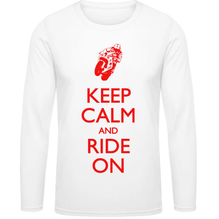 Ride On Superbike T-shirt à manches longues contain pic