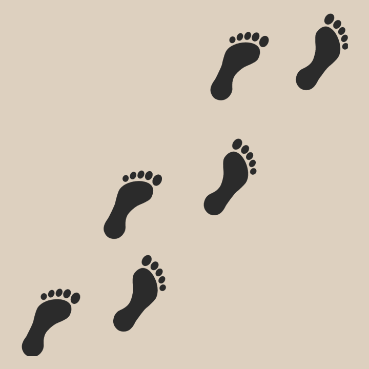 Foot Tracks Baby Strampler 0 image