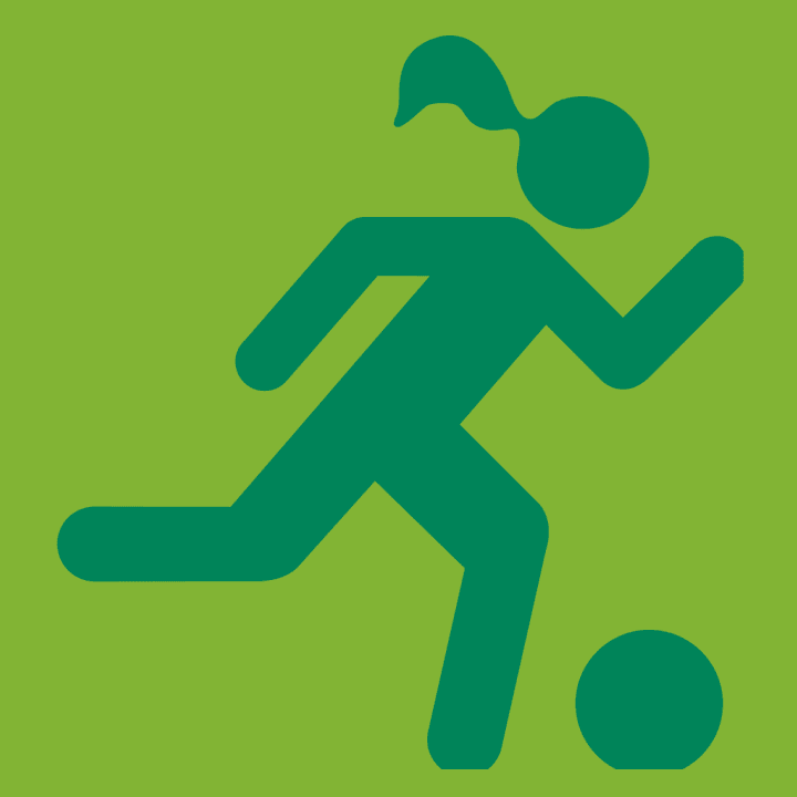 Soccer Player Woman Maglietta per bambini 0 image