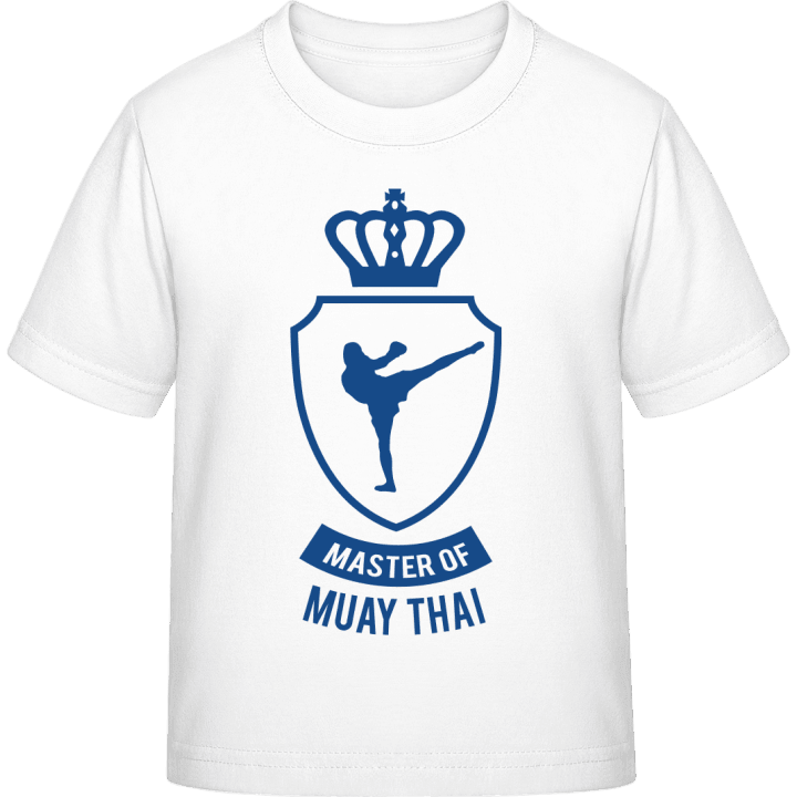 Master Of Muay Thai T-skjorte for barn contain pic