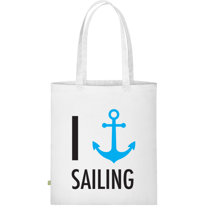 I heart Sailing Sac en tissu contain pic