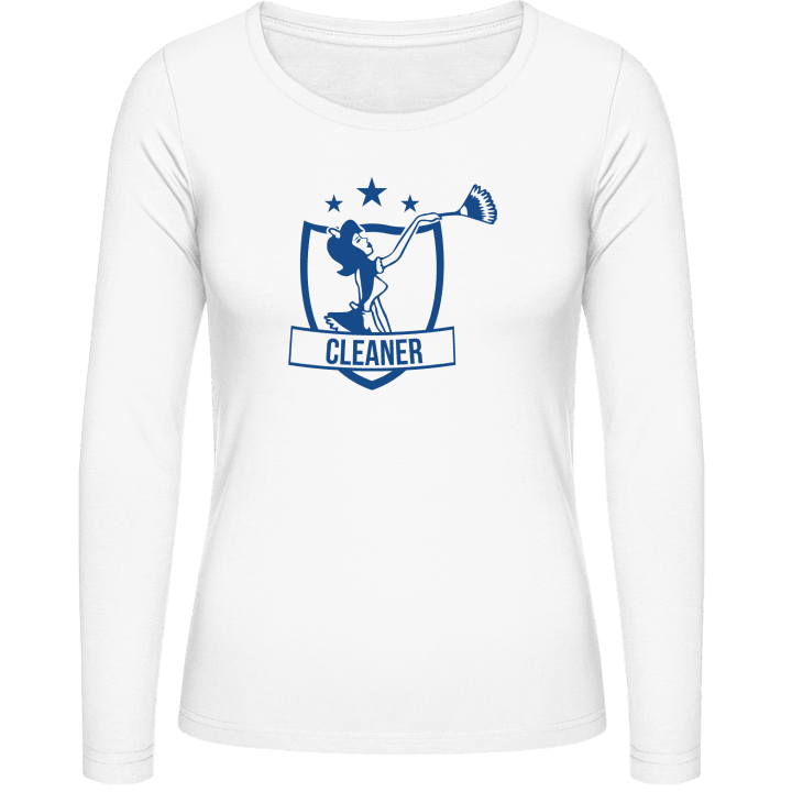 Cleaner Star Frauen Langarmshirt contain pic