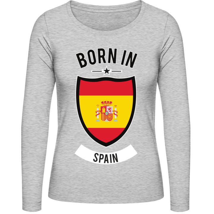 Born in Spain Kvinnor långärmad skjorta 0 image
