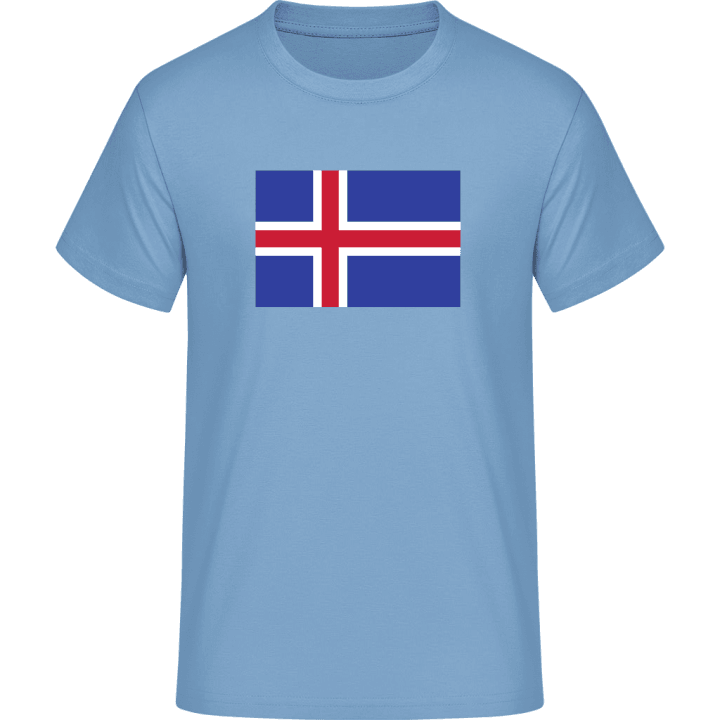 Iceland Flag Maglietta contain pic