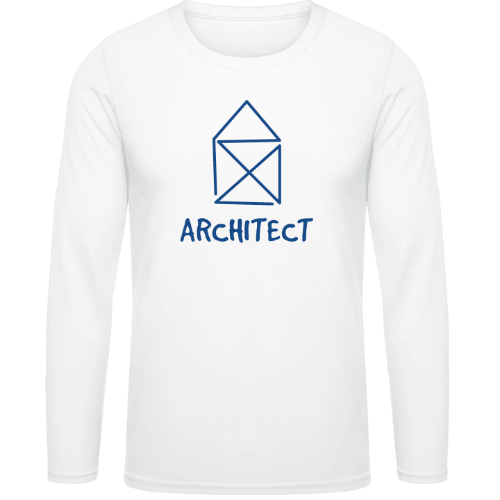 Architect Comic Langarmshirt contain pic