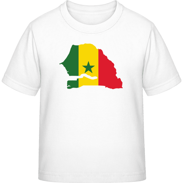 Senegal Map T-skjorte for barn contain pic