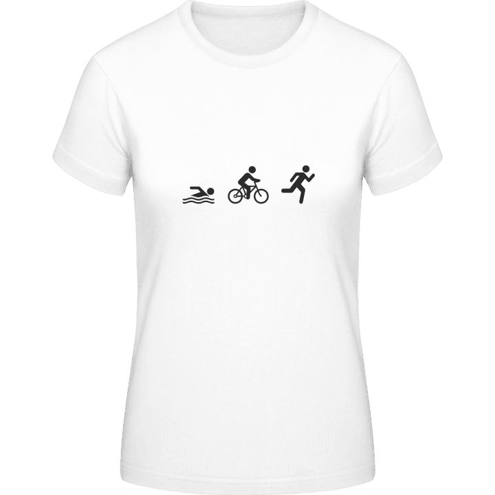 Triathlon Vrouwen T-shirt contain pic