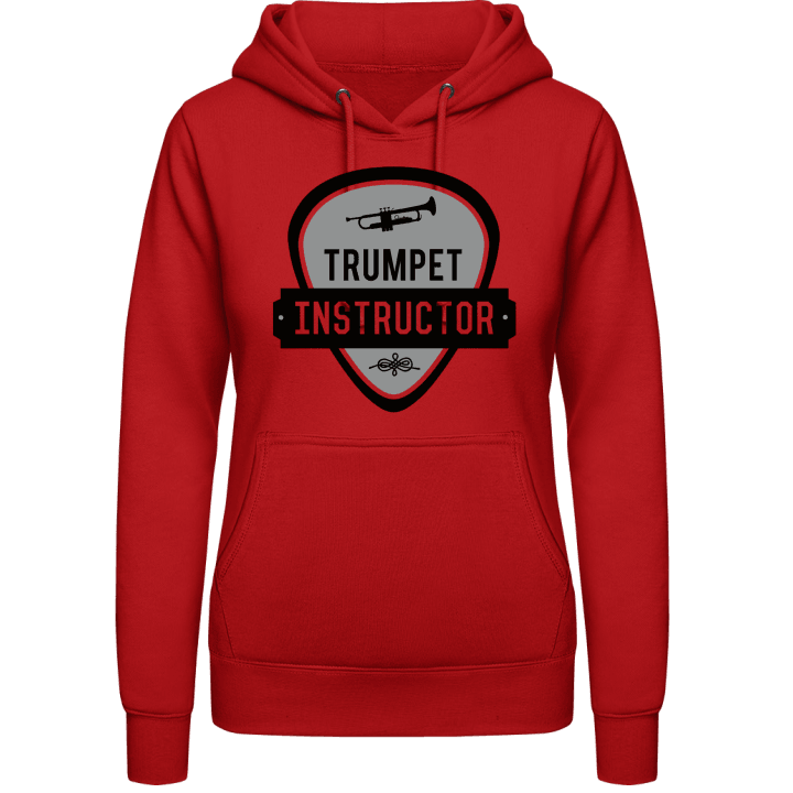 Trumpet Instructor Vrouwen Hoodie contain pic
