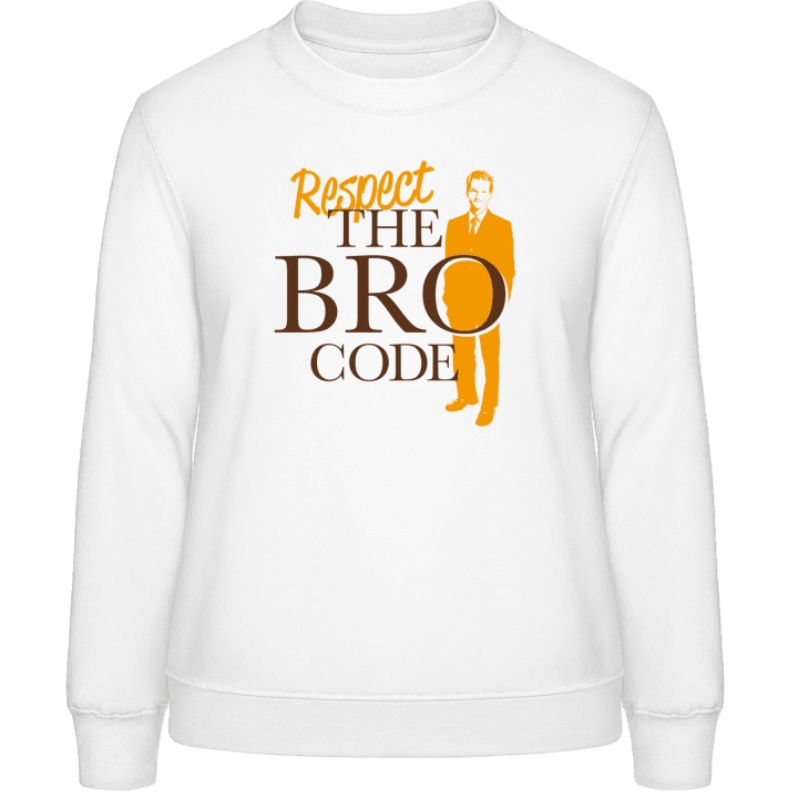 Respect The Bro Code Vrouwen Sweatshirt 0 image