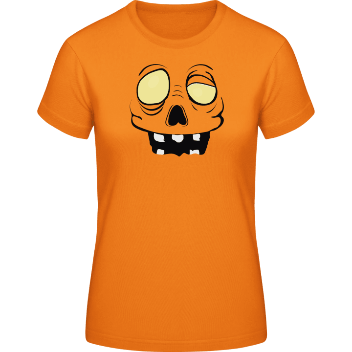 Zombie Face Effect T-shirt för kvinnor 0 image