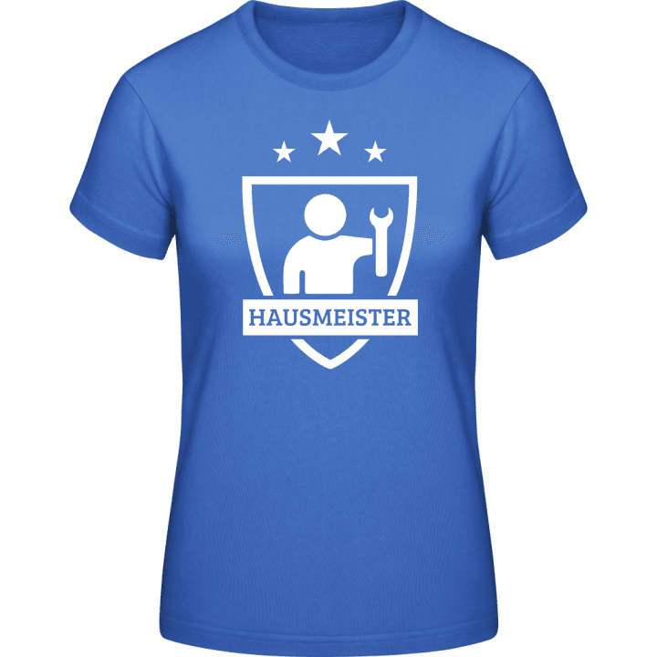 Hausmeister Wappen Vrouwen T-shirt contain pic