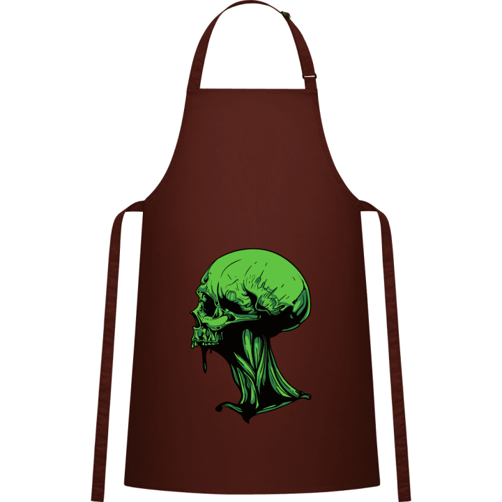 Zombie Skull Kitchen Apron 0 image