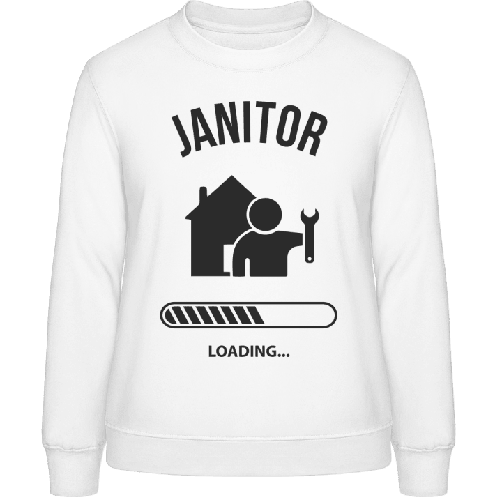 Janitor Loading Sweat-shirt pour femme contain pic