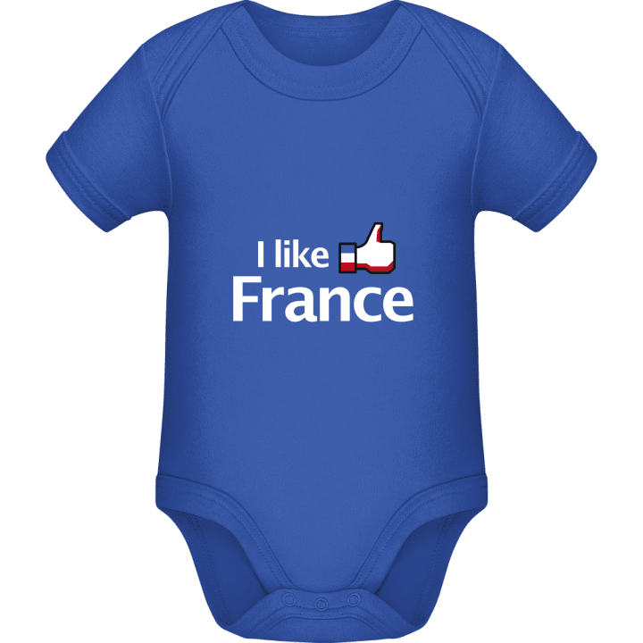 I Like France Baby romper kostym contain pic