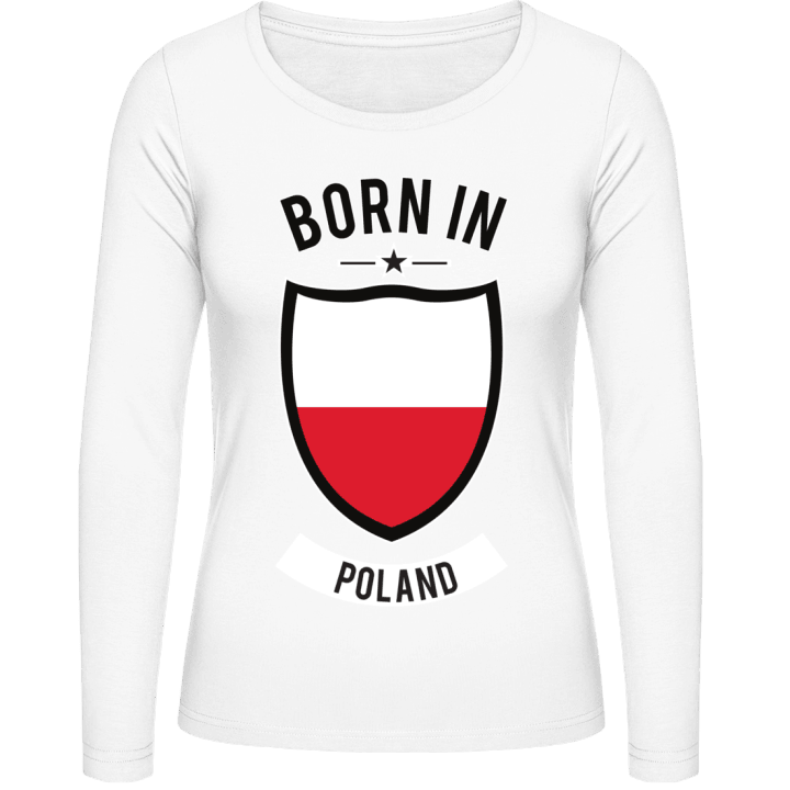 Born in Poland T-shirt à manches longues pour femmes 0 image
