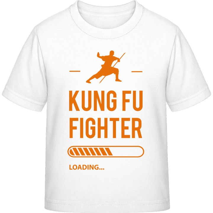 Kung Fu Fighter Loading Kids T-shirt contain pic