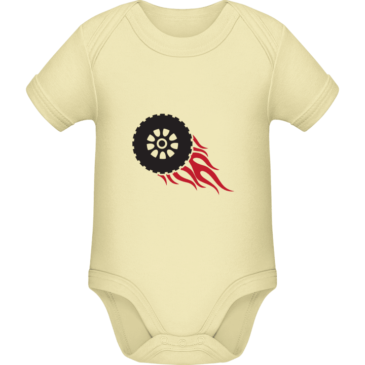 Hot Tire Baby Romper contain pic