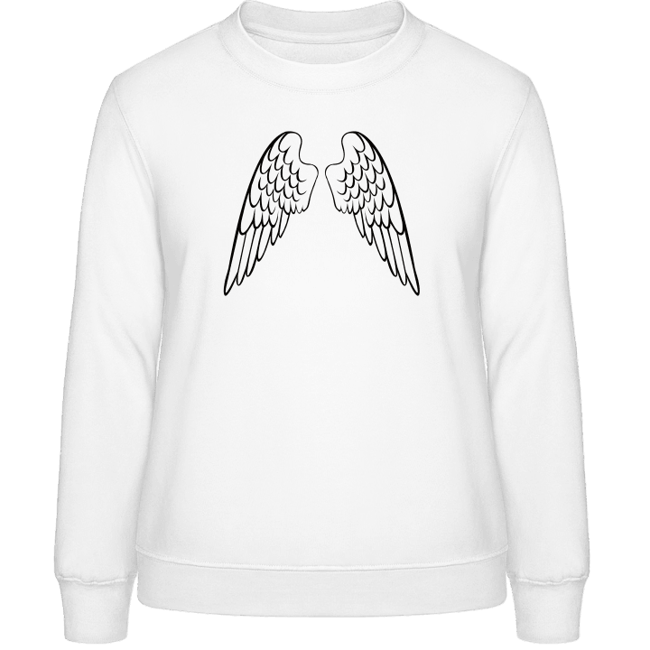 Winged Angel Sweatshirt för kvinnor contain pic