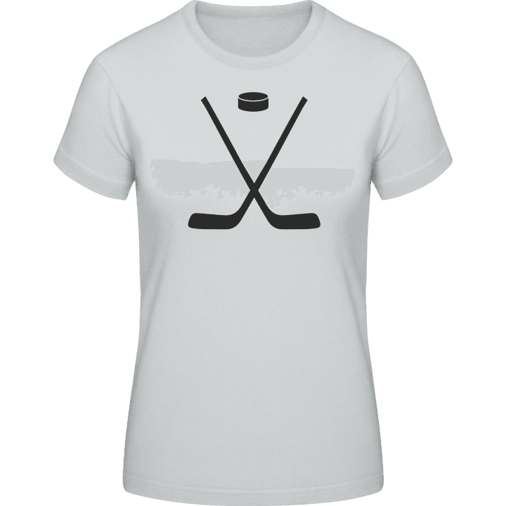Ice Hockey Sticks T-shirt för kvinnor contain pic
