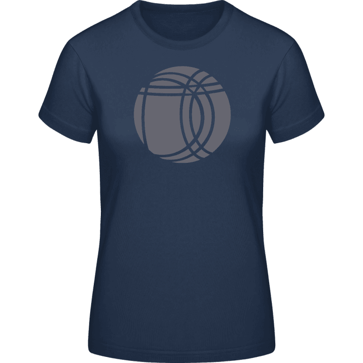 Petanque Ball T-shirt för kvinnor contain pic