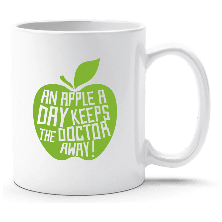 An Apple A Day Keeps The Doctor Away Tasse 0 image