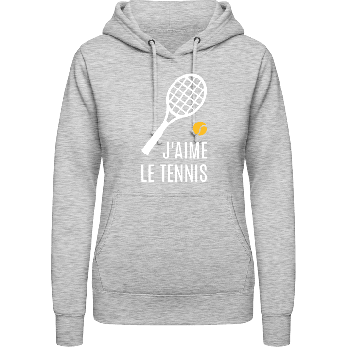 J'aime le tennis Vrouwen Hoodie contain pic