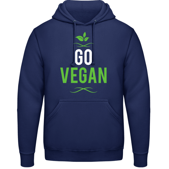Go Vegan Sweat à capuche contain pic