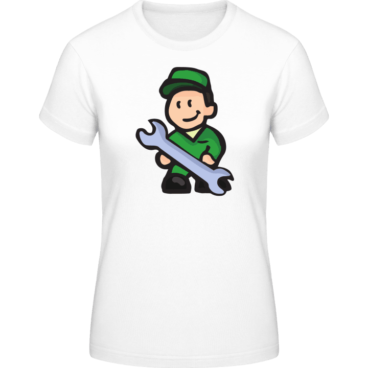 Mechanic Comic Frauen T-Shirt contain pic
