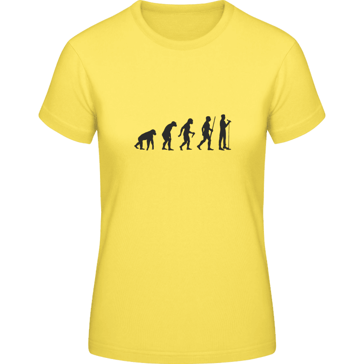Solo Singer Evolution Vrouwen T-shirt contain pic