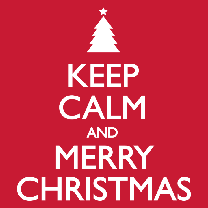 Keep calm and Merry Christmas Stofftasche 0 image